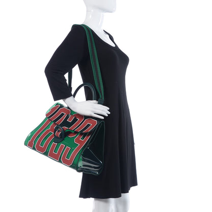 Delvaux PVC The Hero 1829 Brillant Satchel Vert 2 of 11