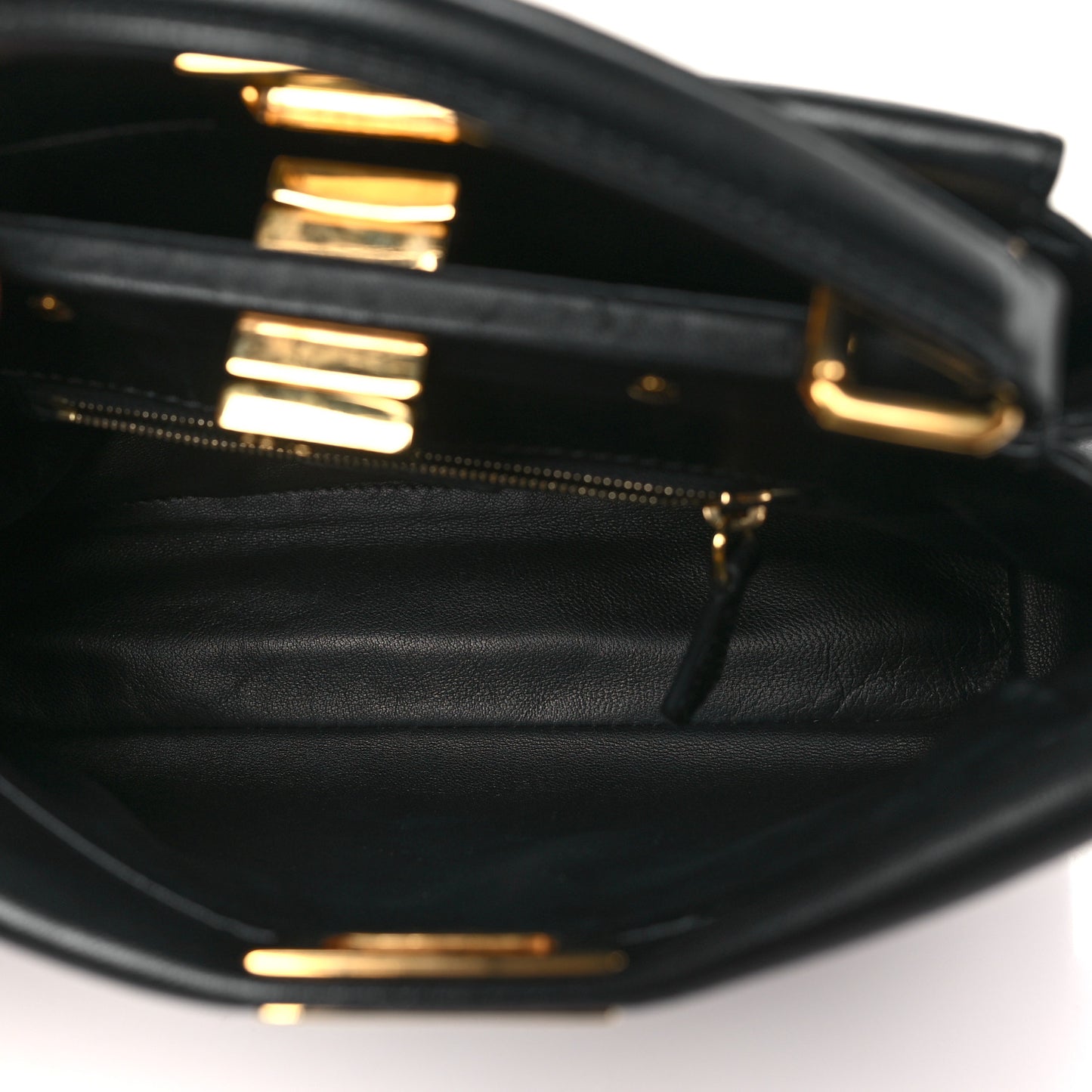 Nappa Mini Peekaboo Iconic Satchel Black
