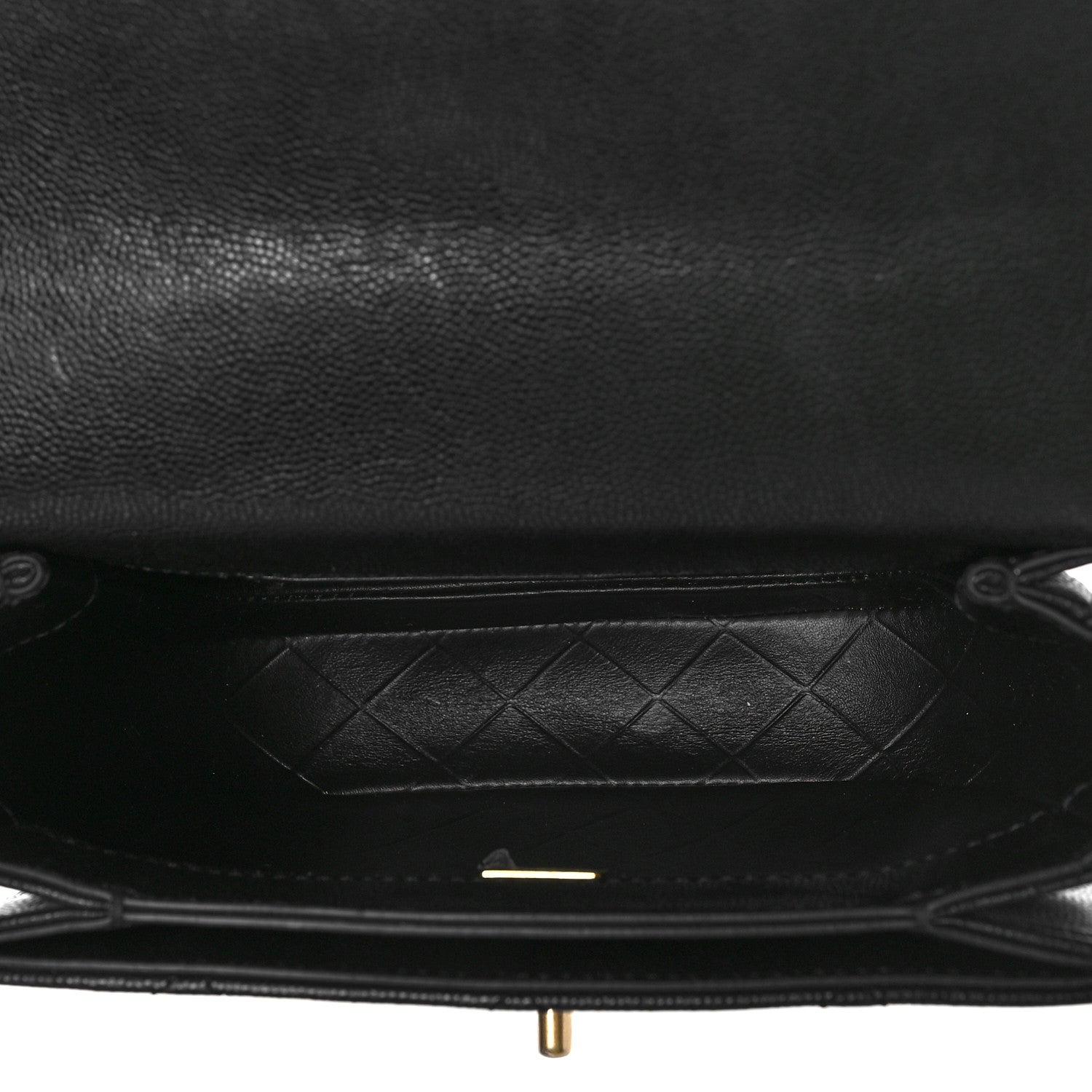 Chanel Caviar Quilted Moon Messenger Black 5 of 9