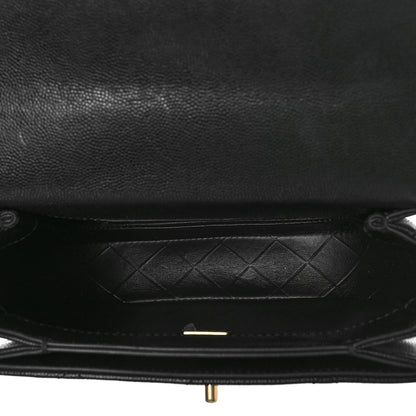 Chanel Caviar Quilted Moon Messenger Black 5 of 9