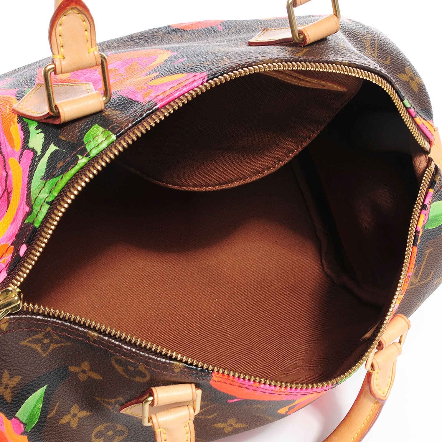 Louis Vuitton Monogram Roses Speedy 30 5 of 7