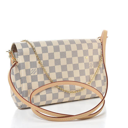 Louis Vuitton Damier Azur Favorite MM 3 of 11