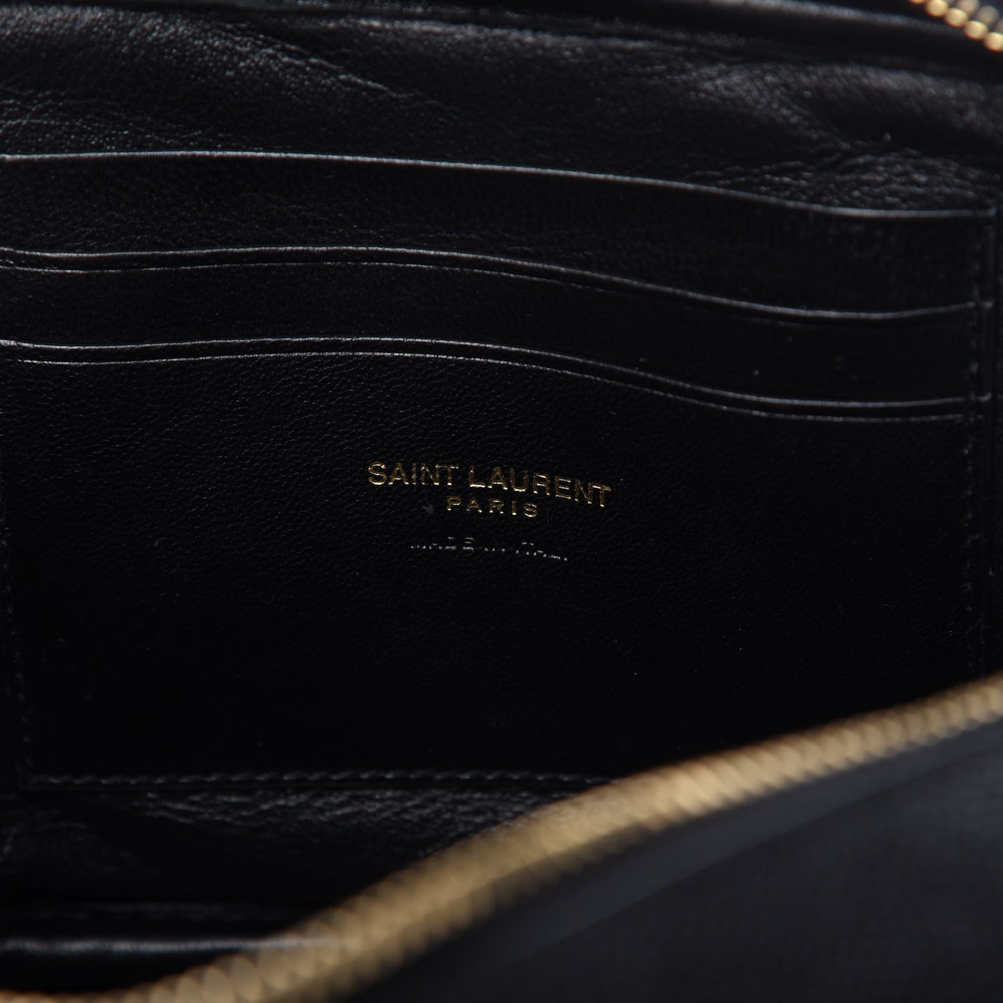Grain De Poudre Matelasse Monogram Mini Lou Camera Bag Black