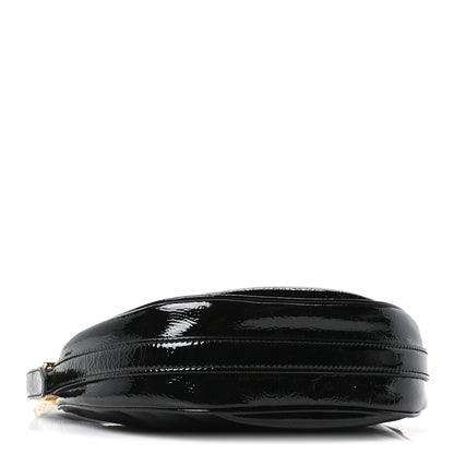 Prada Patent Naplak Arque Shoulder Bag Black 4 of 9