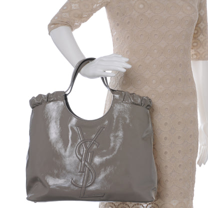 Saint Laurent Patent Belle de Jour Cabas Tote 2 of 6