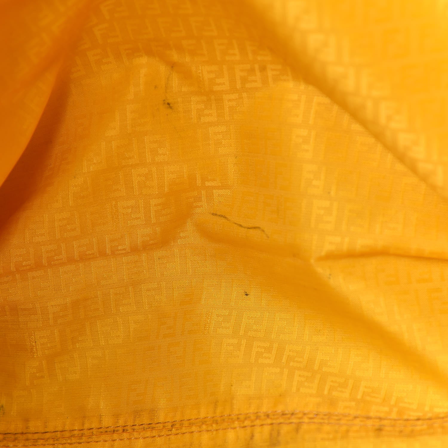 Fendi Zucca Spalmati Medium Roll Tote Tobacco Giallo 11 of 25