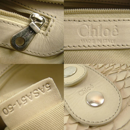 Chloe Python Silverado Shoulder Bag Hobo Ivory 10 of 10