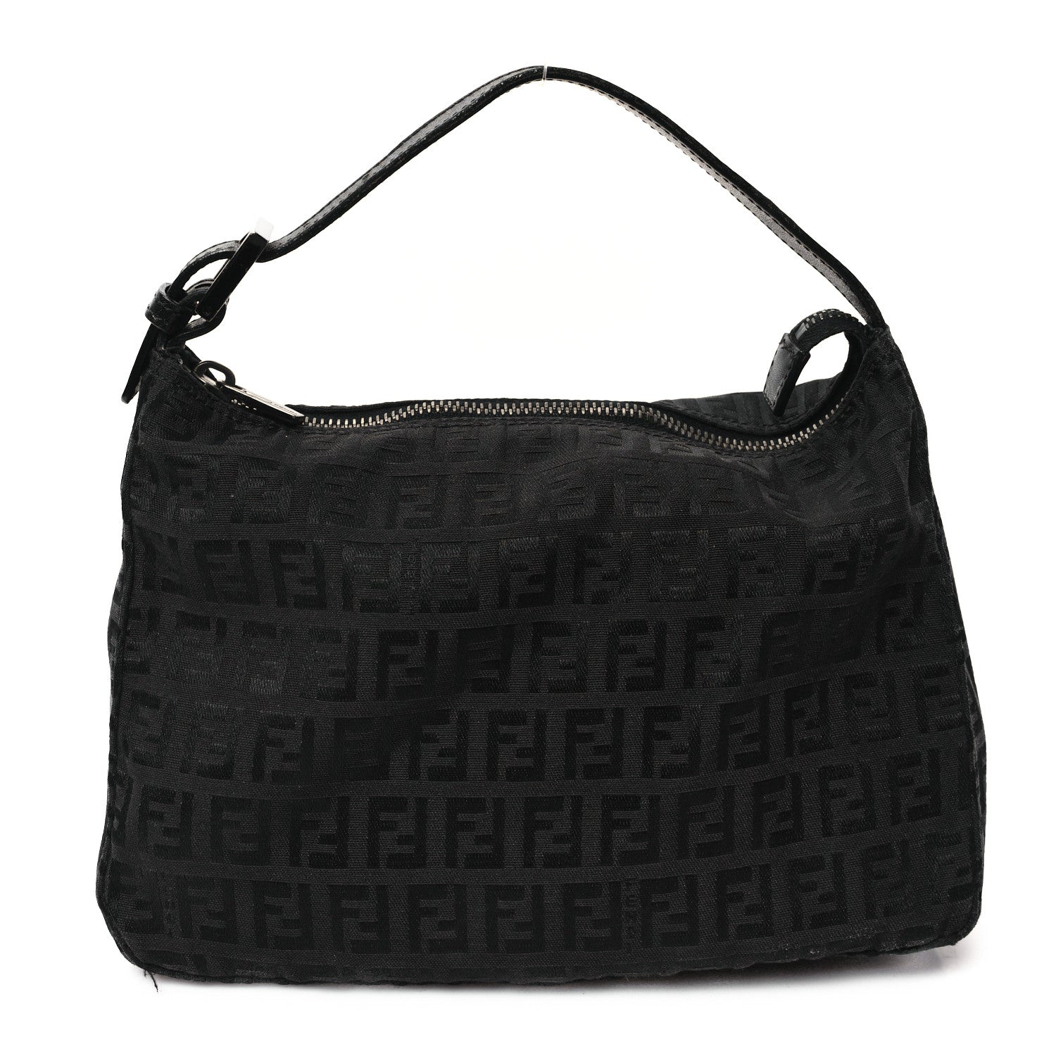Fendi Zucchino Mini Pochette Black 1 of 10