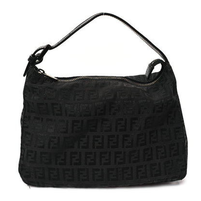 Fendi Zucchino Mini Pochette Black 1 of 10