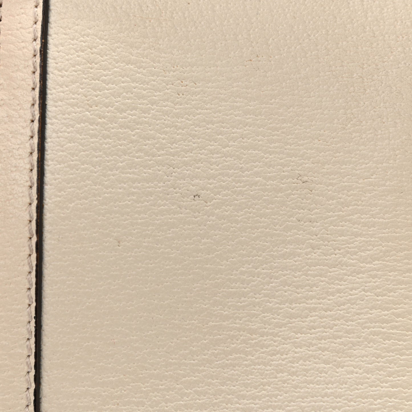 Textured Calfskin Web Small Ophidia Chain Shoulder Bag Mystic White
