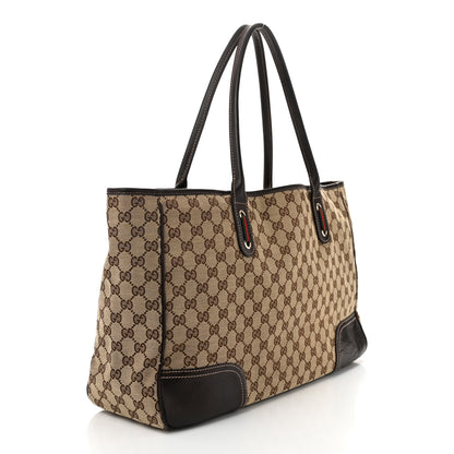 Gucci Monogram Large Princy Tote Dark Brown 3 of 11