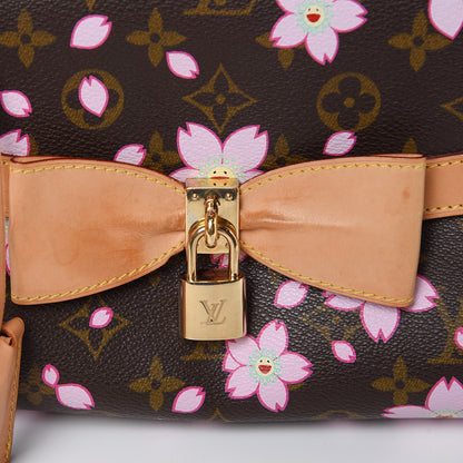Louis Vuitton Monogram Cherry Blossom Sac Retro Bag Brown 9 of 11
