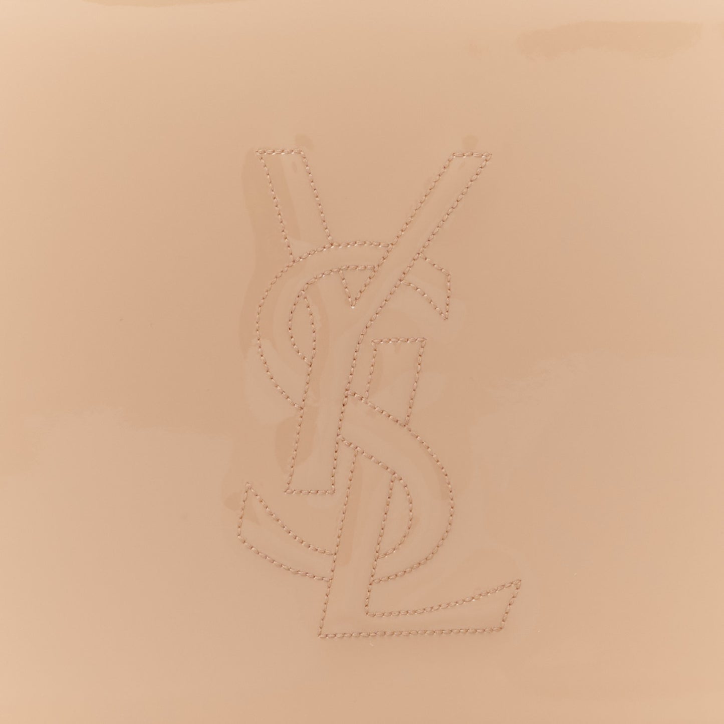 Patent Calfskin Monogram Large Belle De Jour Clutch Chair