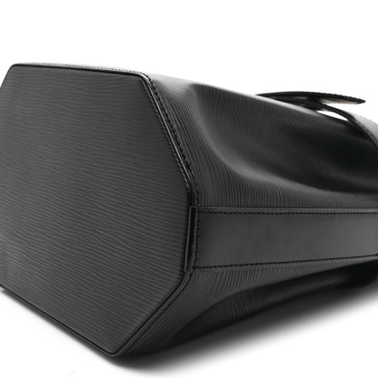 Louis Vuitton Epi Sac D'Epaule Black 10 of 10