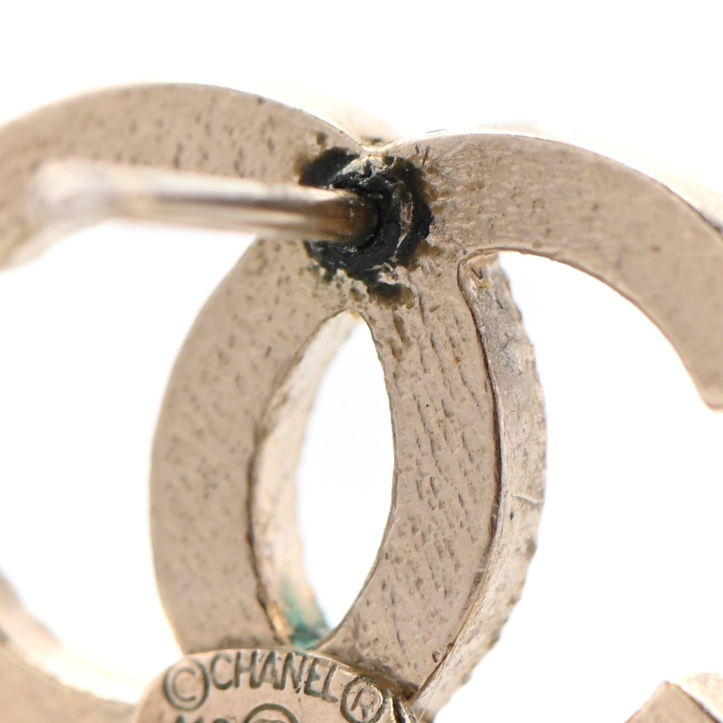 Crystal CC Earrings Gold