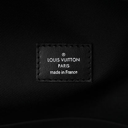 Louis Vuitton Monogram Eclipse LV Graffiti Discovery Backpack Green Lights 6 of 10