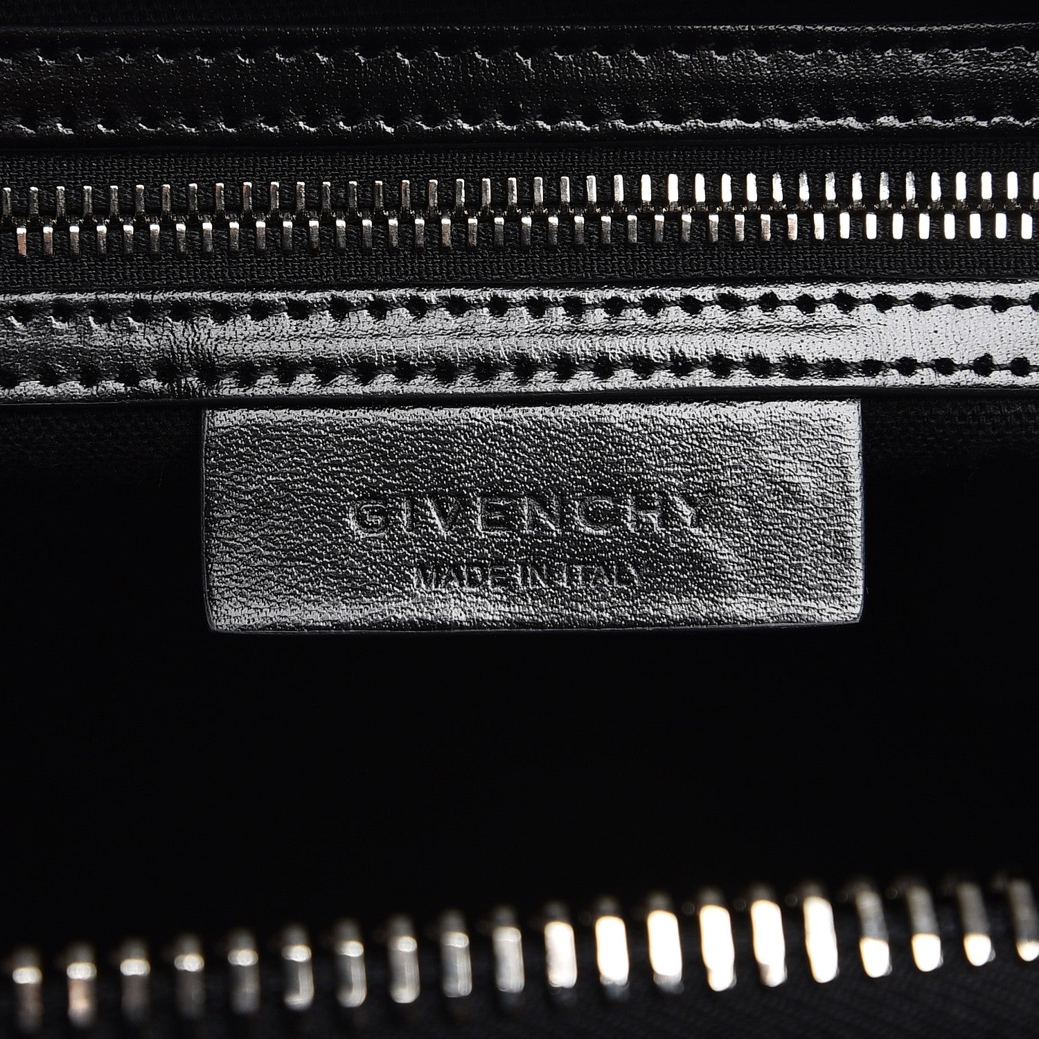 Givenchy Shiny Lord Calfskin Medium Antigona Black 7 of 8