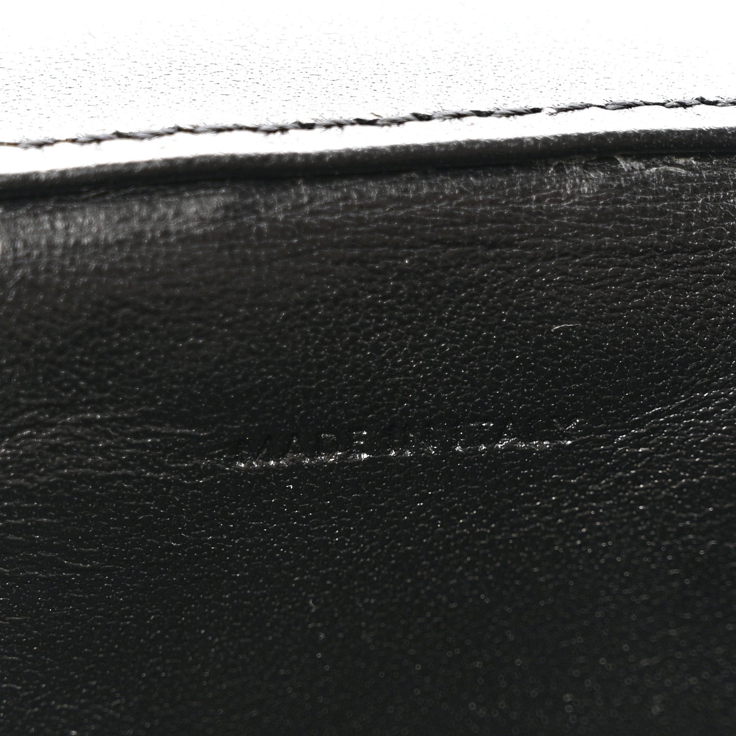 Celine Patent Calfskin Triomphe Mini Vanity Case Black 6 of 13