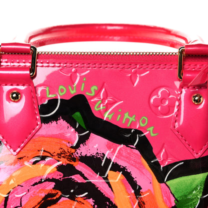 Louis Vuitton Vernis Roses Alma MM Rose Pop 7 of 9