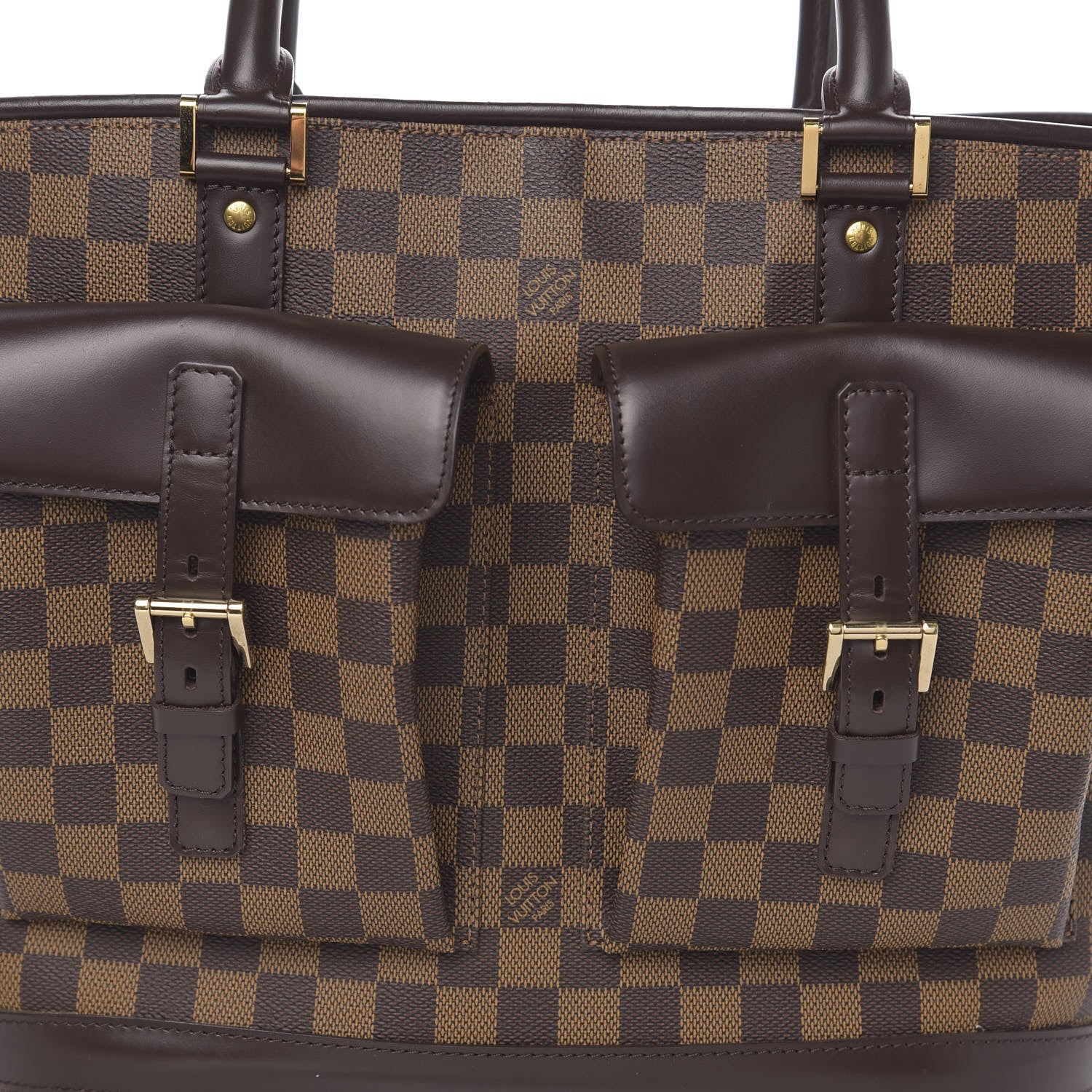Louis Vuitton Damier Ebene Manosque GM 9 of 9