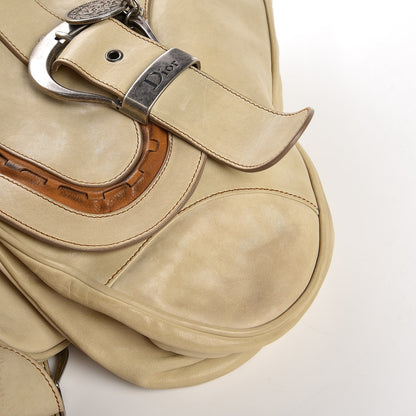 Christian Dior Calfskin Medium Gaucho Double Saddle Bag 10 of 14