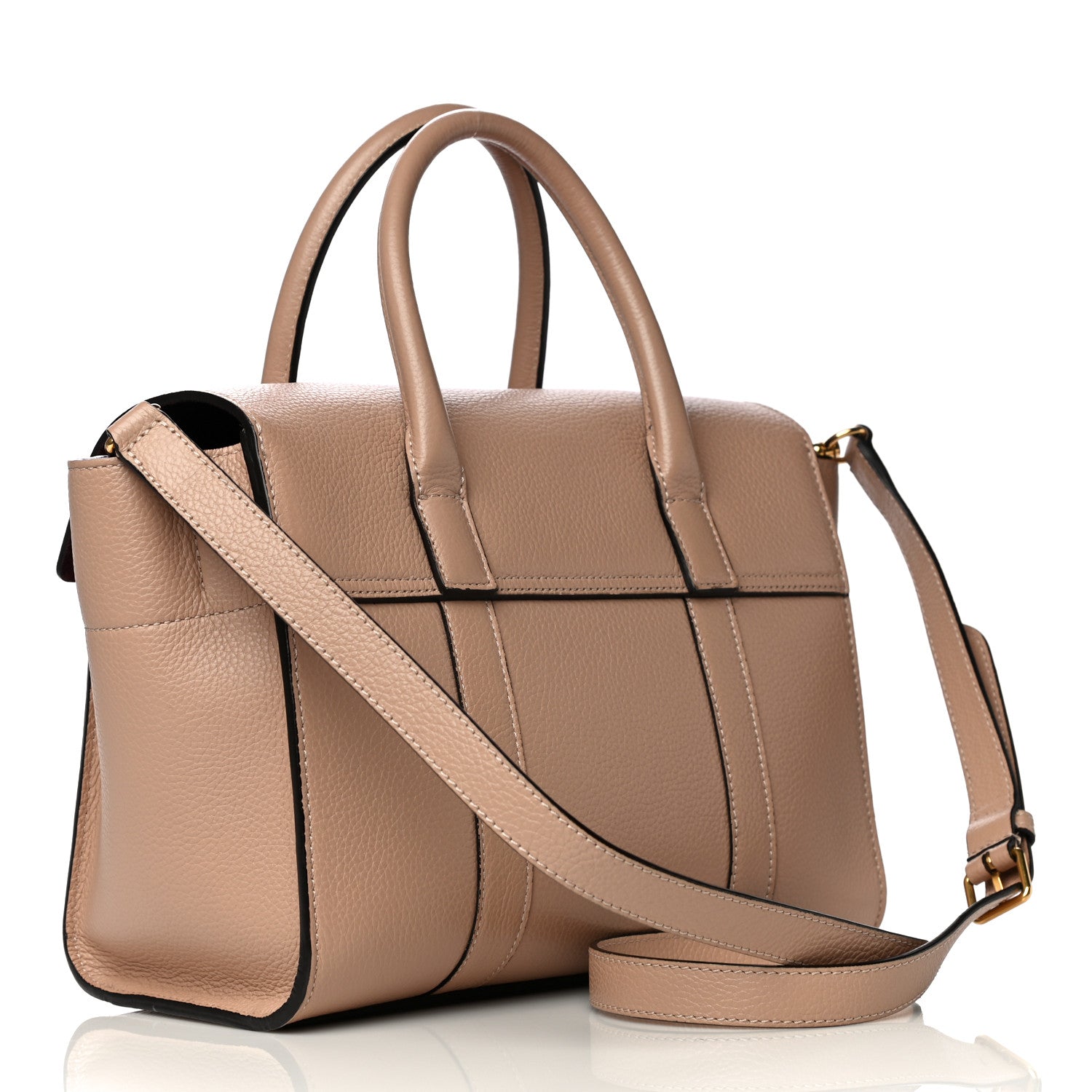 Mulberry Classic Grain Small New Bayswater Rosewater 3 of 10