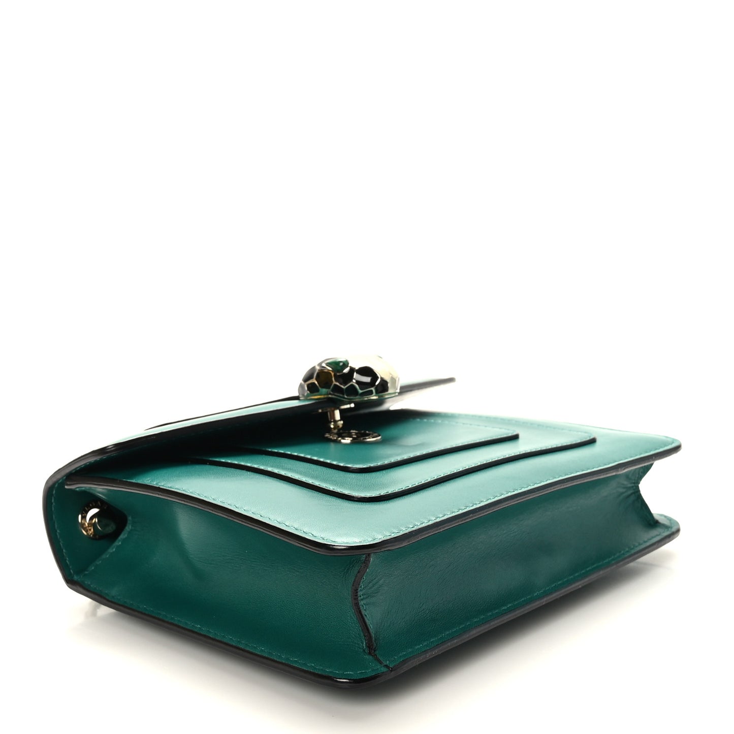 Calfskin Serpenti Forever Crossbody Bag Emerald Green
