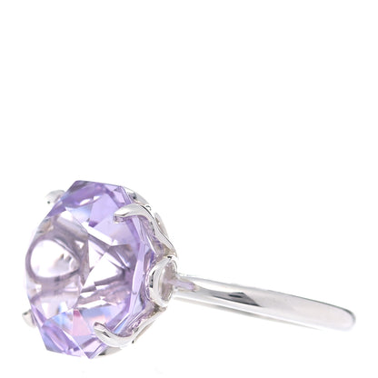 Tiffany Sterling Silver Amethyst Sparklers Octagonal Cocktail Ring 49 5 3 of 6