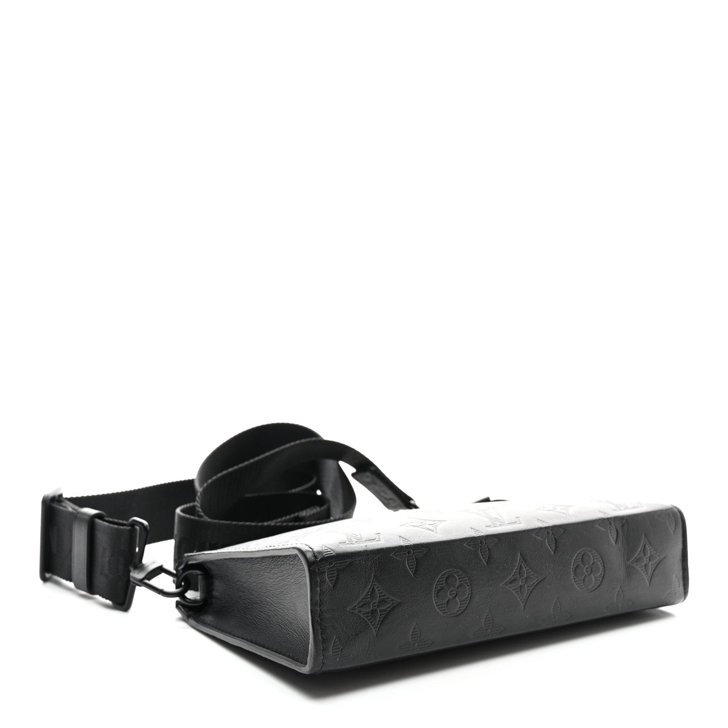 Louis Vuitton Calfskin Monogram Shadow Gaston Wearable Wallet 4 of 10