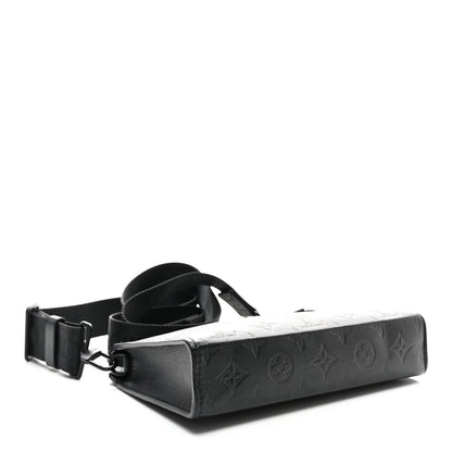 Louis Vuitton Calfskin Monogram Shadow Gaston Wearable Wallet 4 of 10
