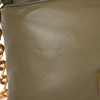 Loewe Lambskin Goya Puffer Bag Dark Green 11 of 11
