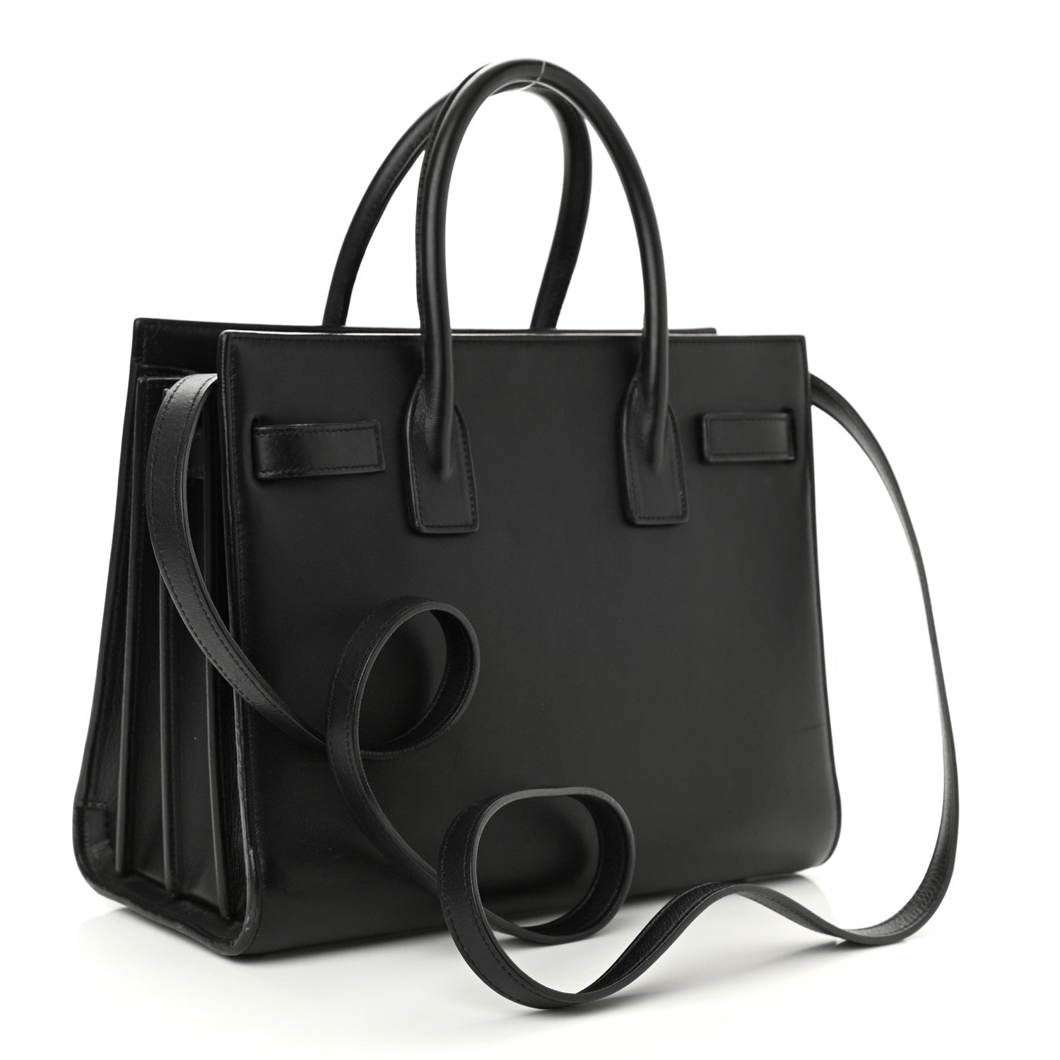 Saint Laurent Calfskin Baby Sac De Jour Black 3 of 9