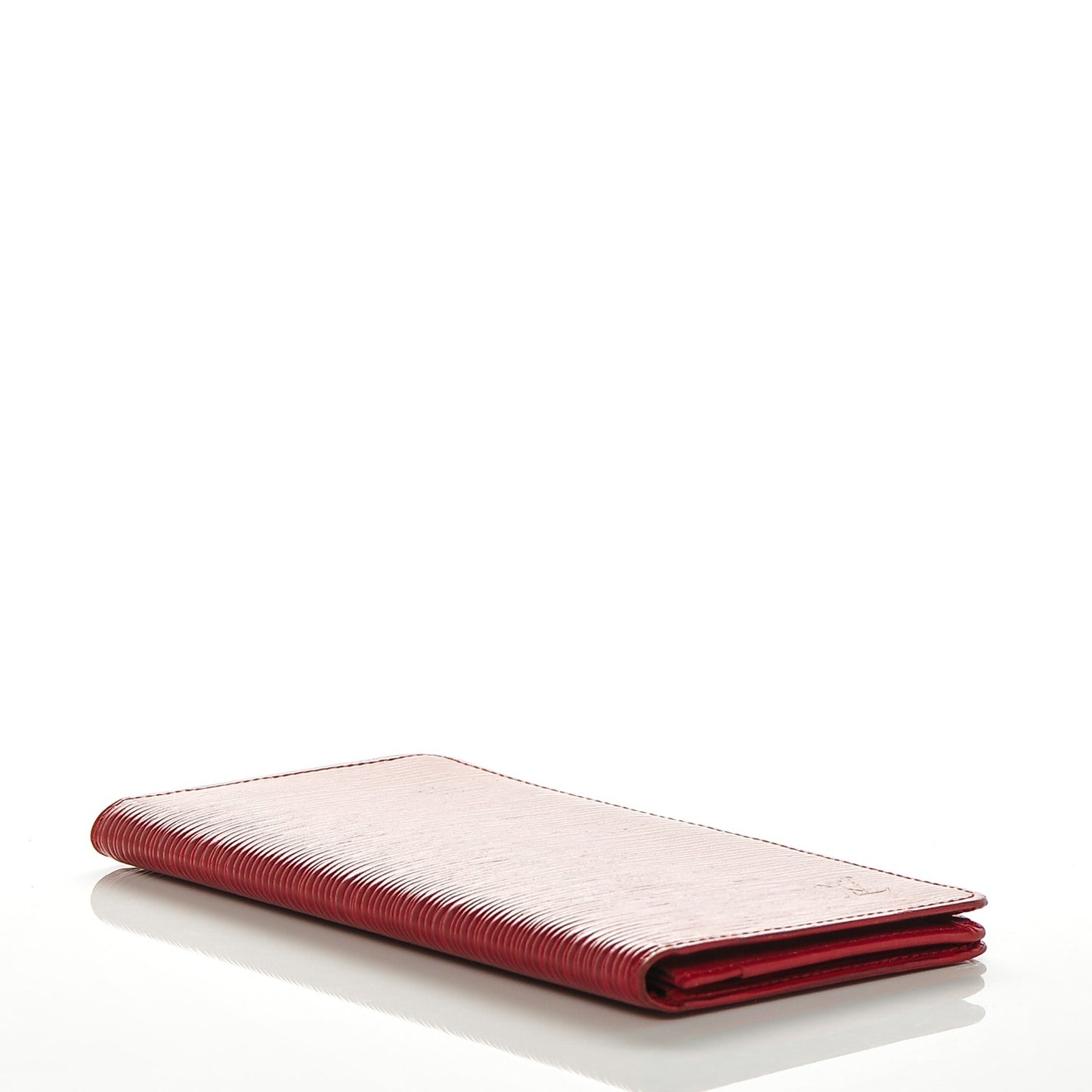 Epi Checkbook Organizer Wallet Castillan Red