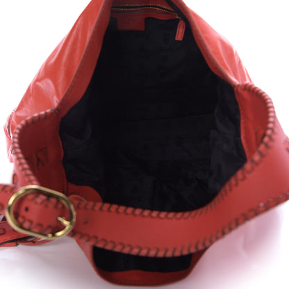 Gucci Calfskin Large New Jackie Hobo Red 5 of 9