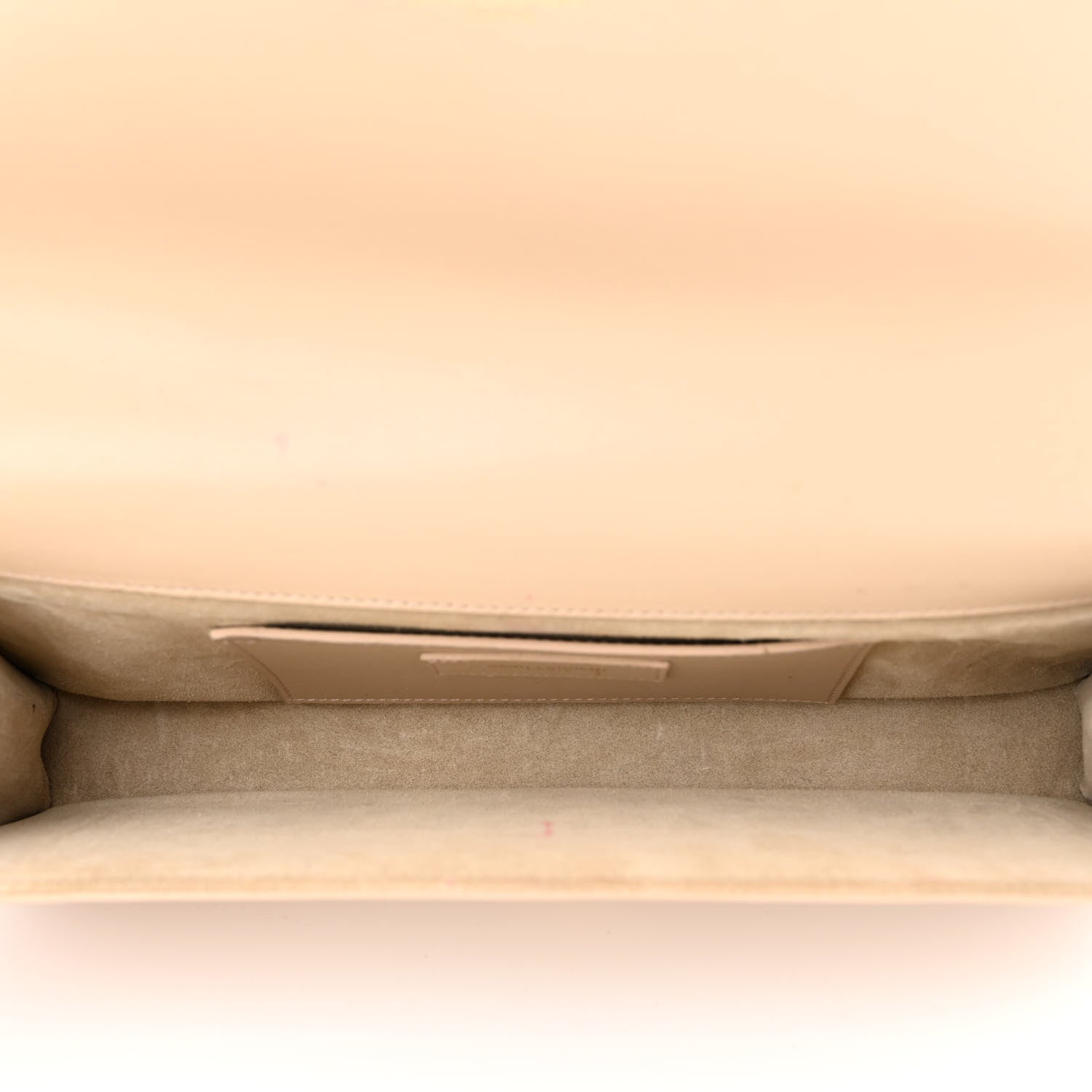 Saint Laurent Smooth Calfskin Classic Monogram Cassandre Clutch Nude 5 of 16