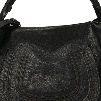 Chloe Calfskin Medium Marcie Hobo Black 8 of 10