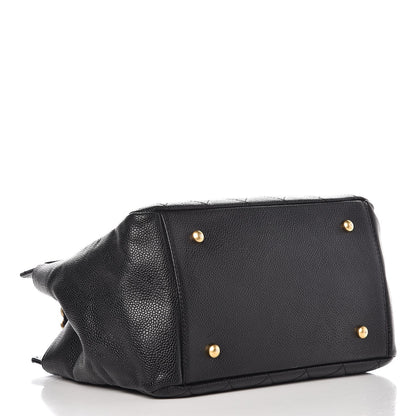 Chanel Caviar Quilted Petit Timeless Tote PTT Black 4 of 7