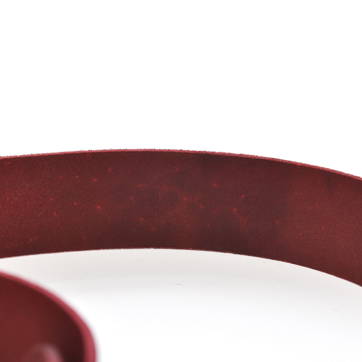 Faded Calfskin Double G 40mm Belt 105 42 Dark Red