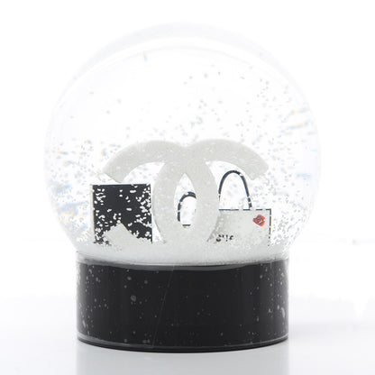 Chanel Glass CC Shopping Bag Snow Globe 3 of 5