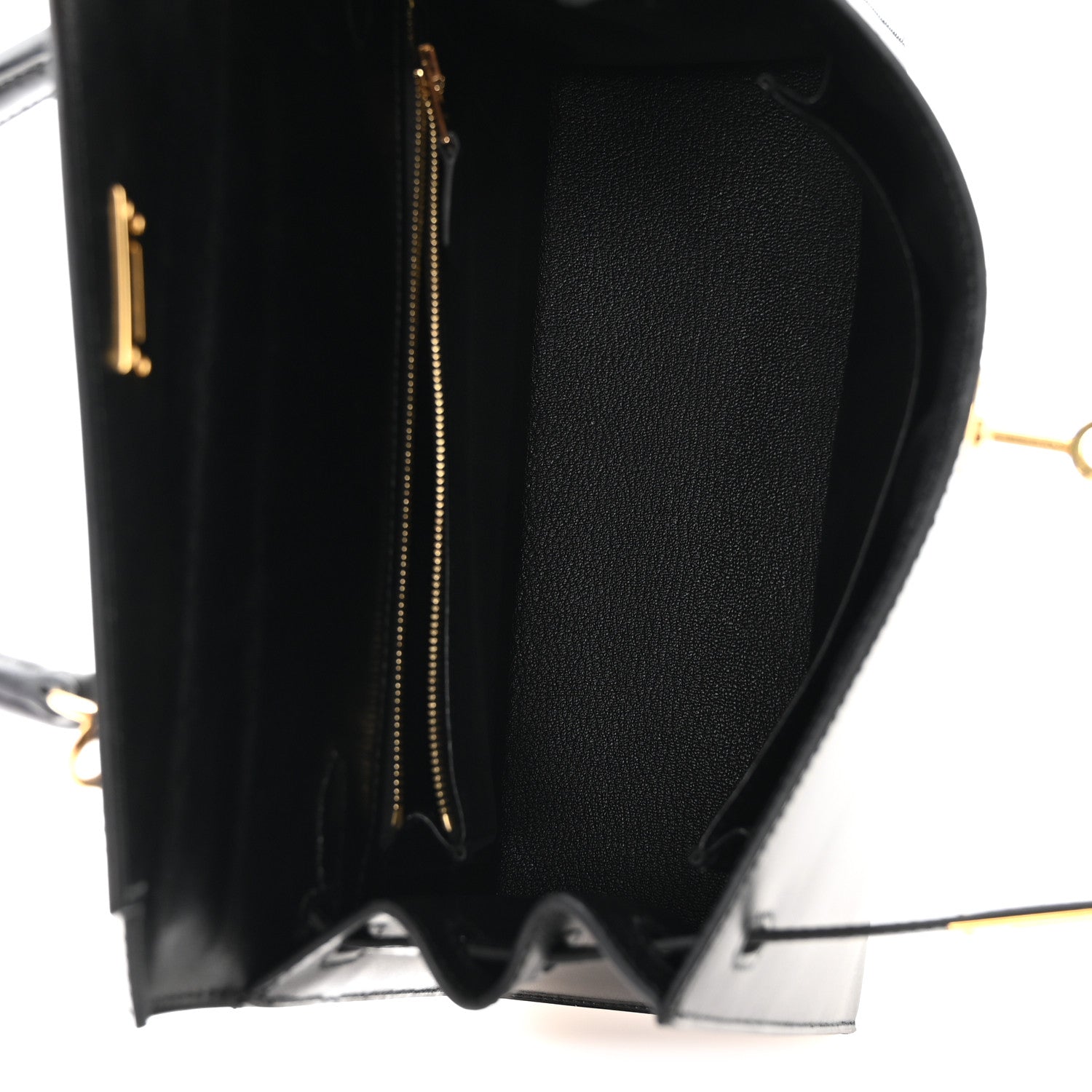 Hermes Box Kelly Sellier 25 Black Black 5 of 11
