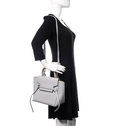 Celine Grained Calfskin Micro Belt Bag Pearl Blue 2 of 9