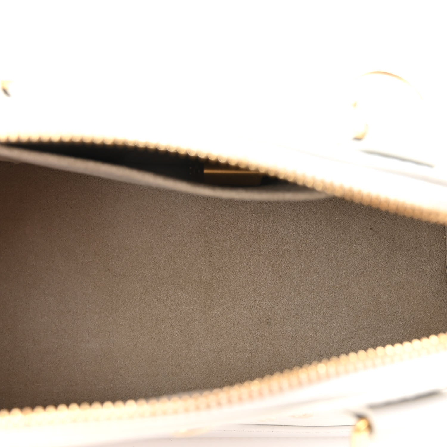 Louis Vuitton Epi Love Lock Alma BB White 5 of 9