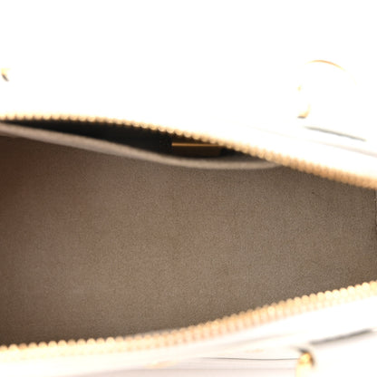 Louis Vuitton Epi Love Lock Alma BB White 5 of 9