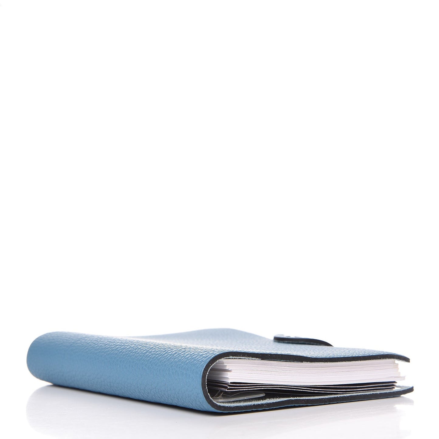 Taurillon Clemence Ulysse Mini Notebook Blue Jean