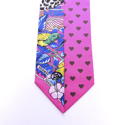 Hermes Silk Jungle Love Love Twilly Rose Vif Bleu Roy 2 of 4
