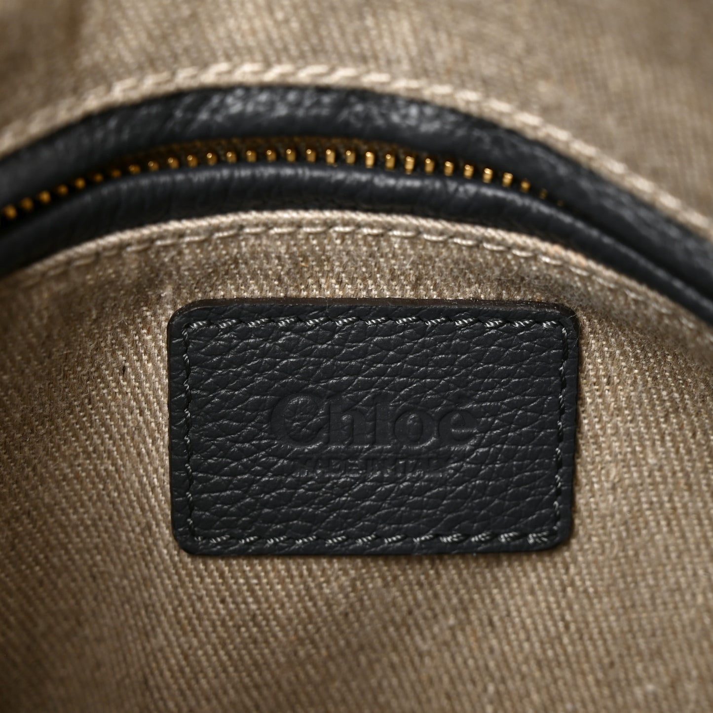 Calfskin Small Marcie Satchel Navy Ink