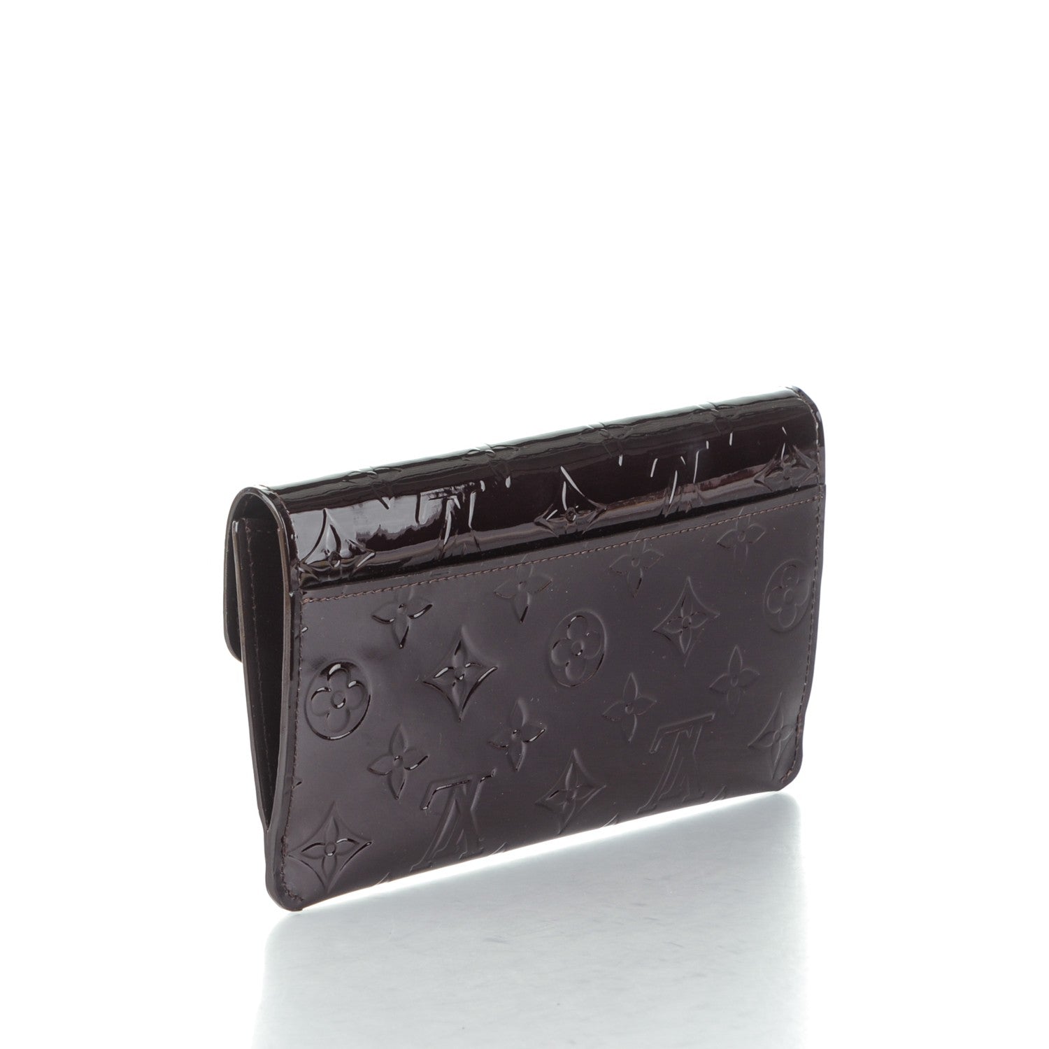 Louis Vuitton Vernis Jeanne Wallet Amarante 3 of 8