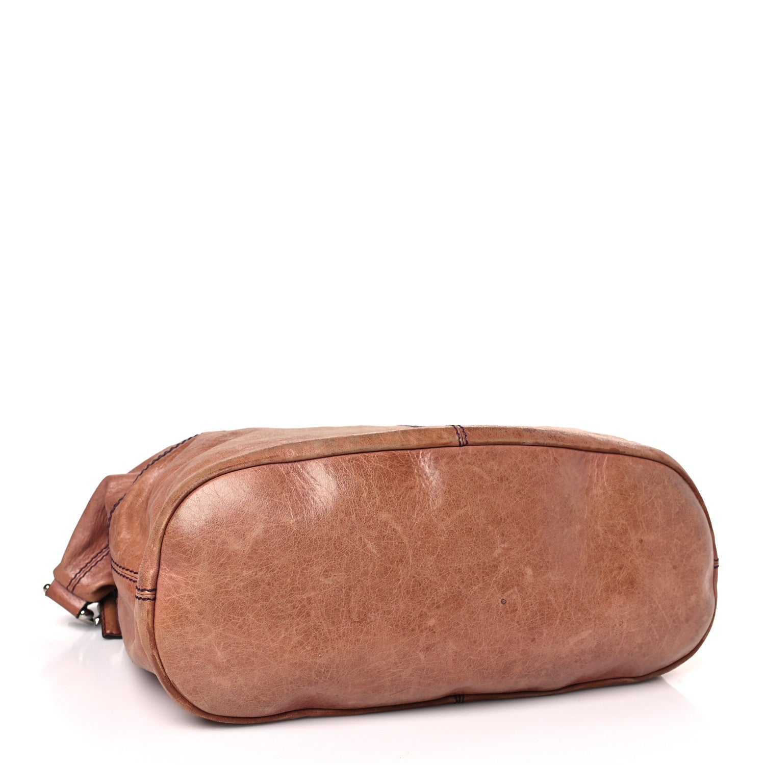 Givenchy Wrinkled Lambskin Medium Nightingale Tan 4 of 12