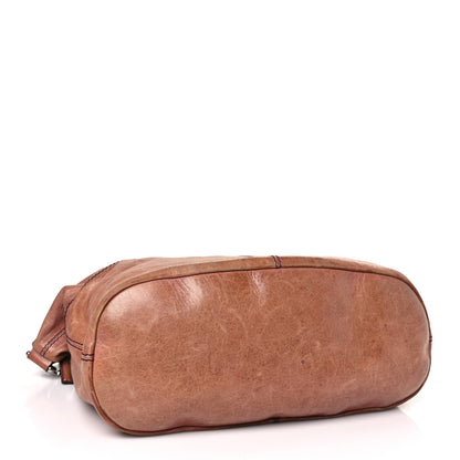 Givenchy Wrinkled Lambskin Medium Nightingale Tan 4 of 12