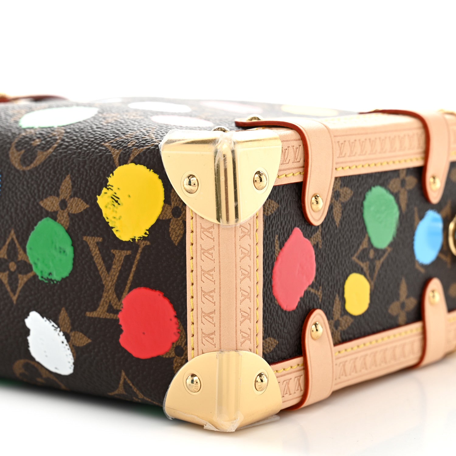 Louis Vuitton LV X YK Monogram Dots Side Trunk Multicolor 9 of 10